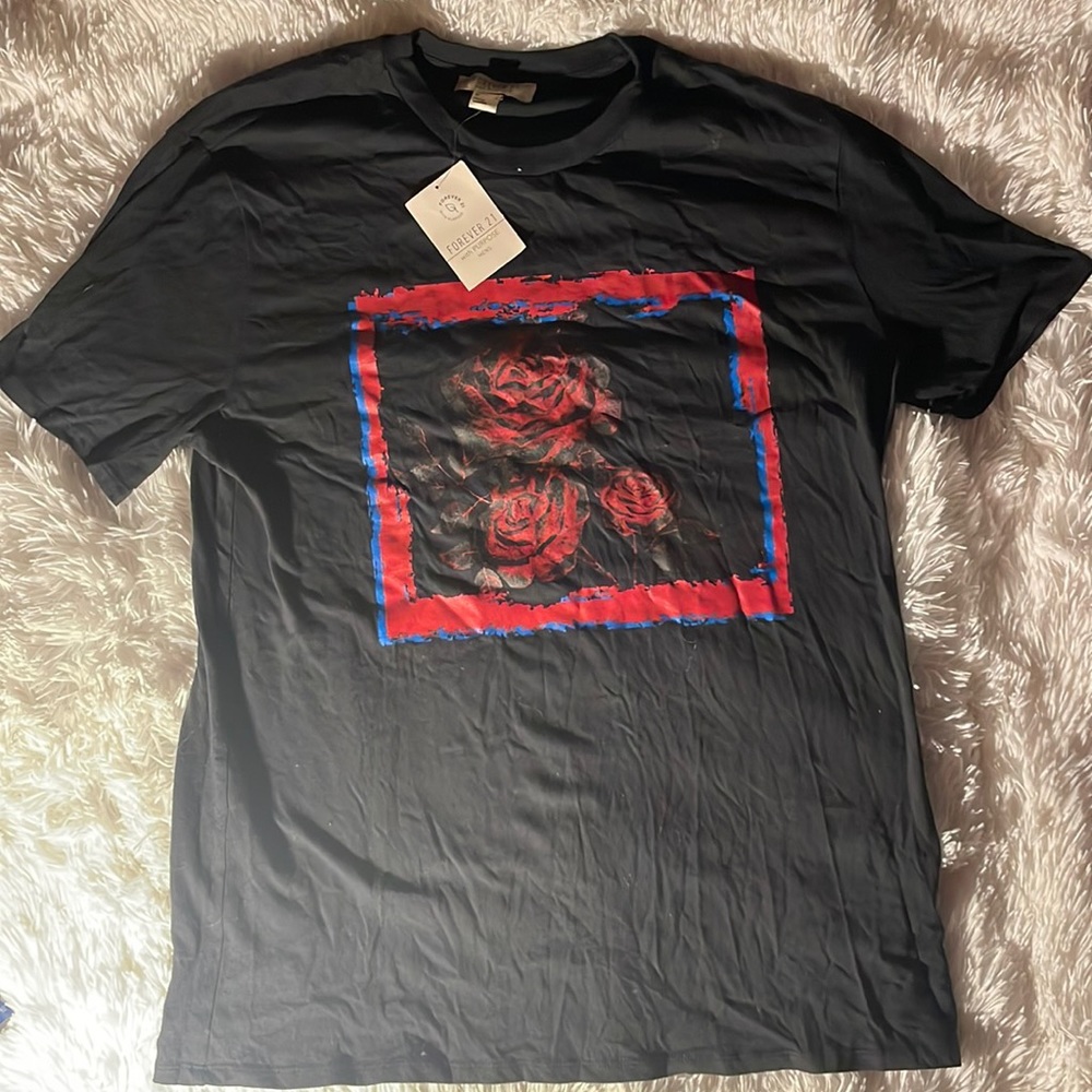men’s rose t-shirt